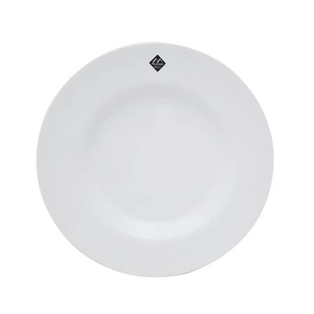 จานเมลามีนตื้น 9.5" SUPERWARE IVORY
