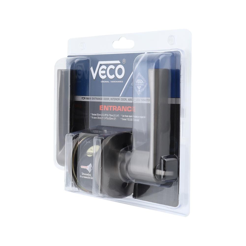 มือจับก้านโยก VECO 6723-BLK-ET สีดำ