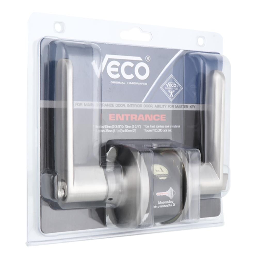 มือจับก้านโยก VECO 6491-SS-ET สีสเตนเลส