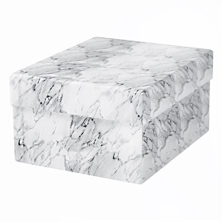 กล่อง PVC เหลี่ยม STACKO ไซซ์ M 31.3x24.2x15.7 ซม. หินอ่อน_0