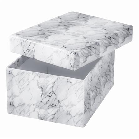 กล่อง PVC เหลี่ยม STACKO ไซซ์ M 31.3x24.2x15.7 ซม. หินอ่อน_1