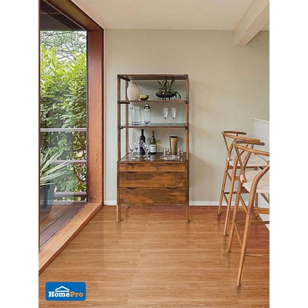 กระเบื้องพื้น 60x60 ซม. เลสเนอร์วู้ด น้ำตาล 1.44M2