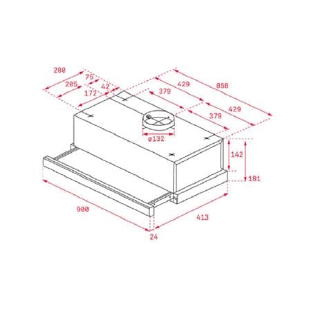 เครื่องดูดควันมาตรฐาน TEKA TL9310 90 ซม._1