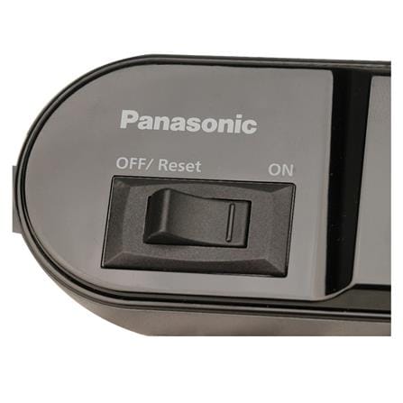 รางปลั๊กไฟ 3 ช่อง 1 สวิตซ์ PANASONIC WCHG24132B 1 ม. สีดำ_3