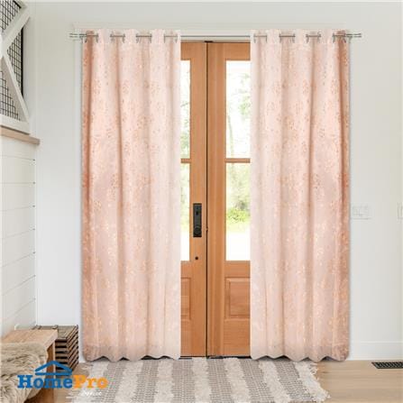 ผ้าม่าน EYELET HOME LIVING STYLE FLY UV 135X220 ซม. สีชมพู_5