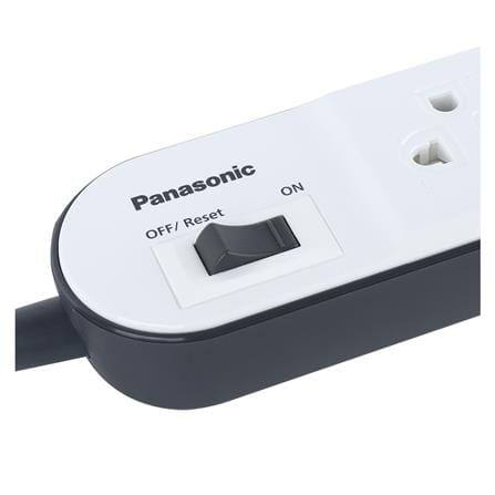รางปลั๊กไฟ 3 ช่อง 1 สวิตซ์ PANASONIC WCHG24332W 3 ม. สีขาว_3