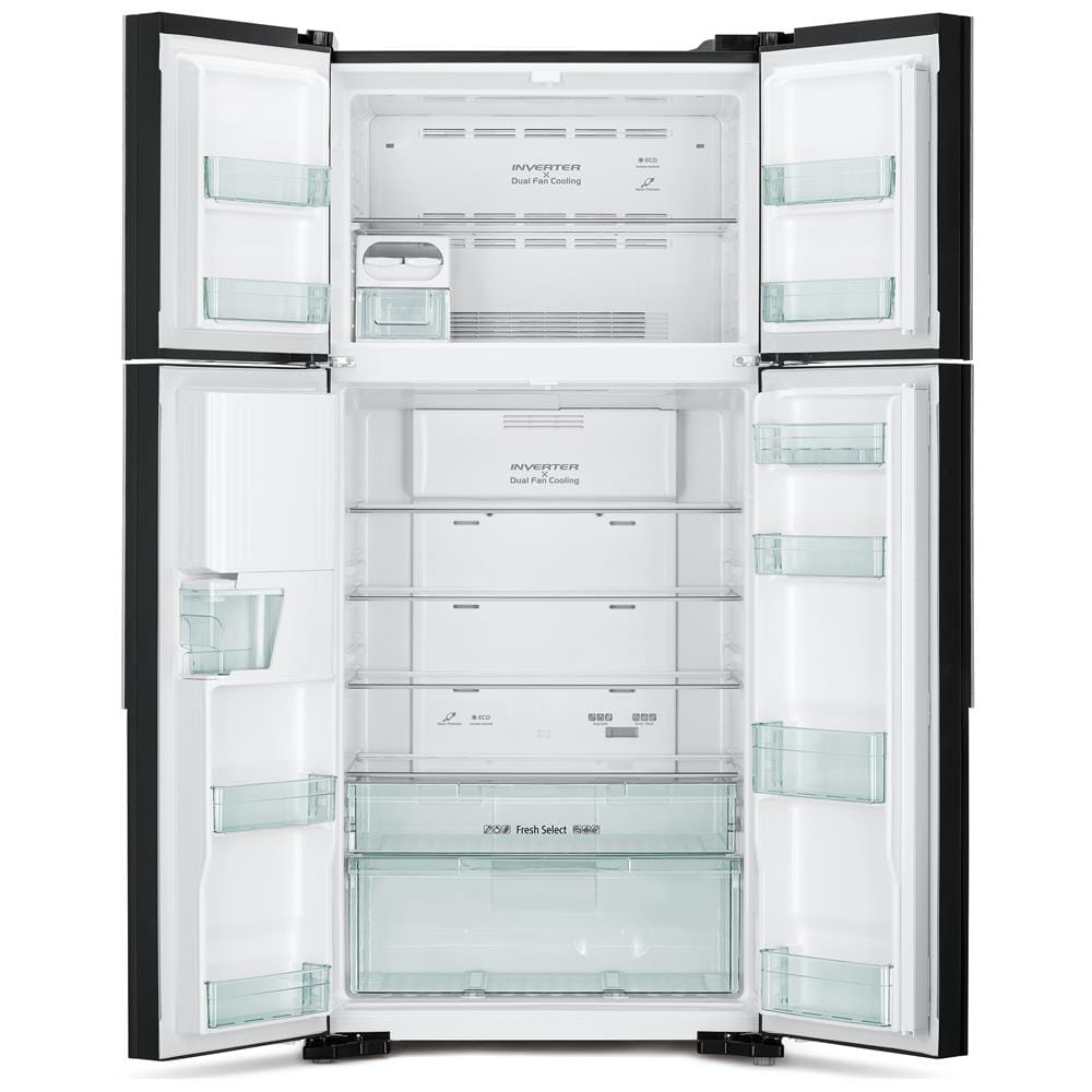 ตู้เย็น MULTI DOOR HITACHI R-W550PD GBK 19.2 คิว กระจกดำ อินเวอร์เตอร์