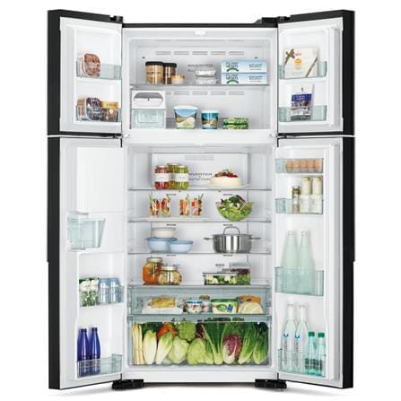 ตู้เย็น MULTI DOOR HITACHI R-W550PD GBK 19.2 คิว กระจกดำ อินเวอร์เตอร์_1