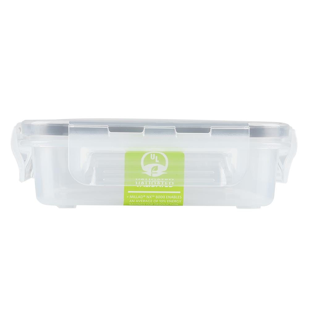 กล่องอาหาร CLIP PAC TOUCH 0.45 ลิตร สีขาวใส