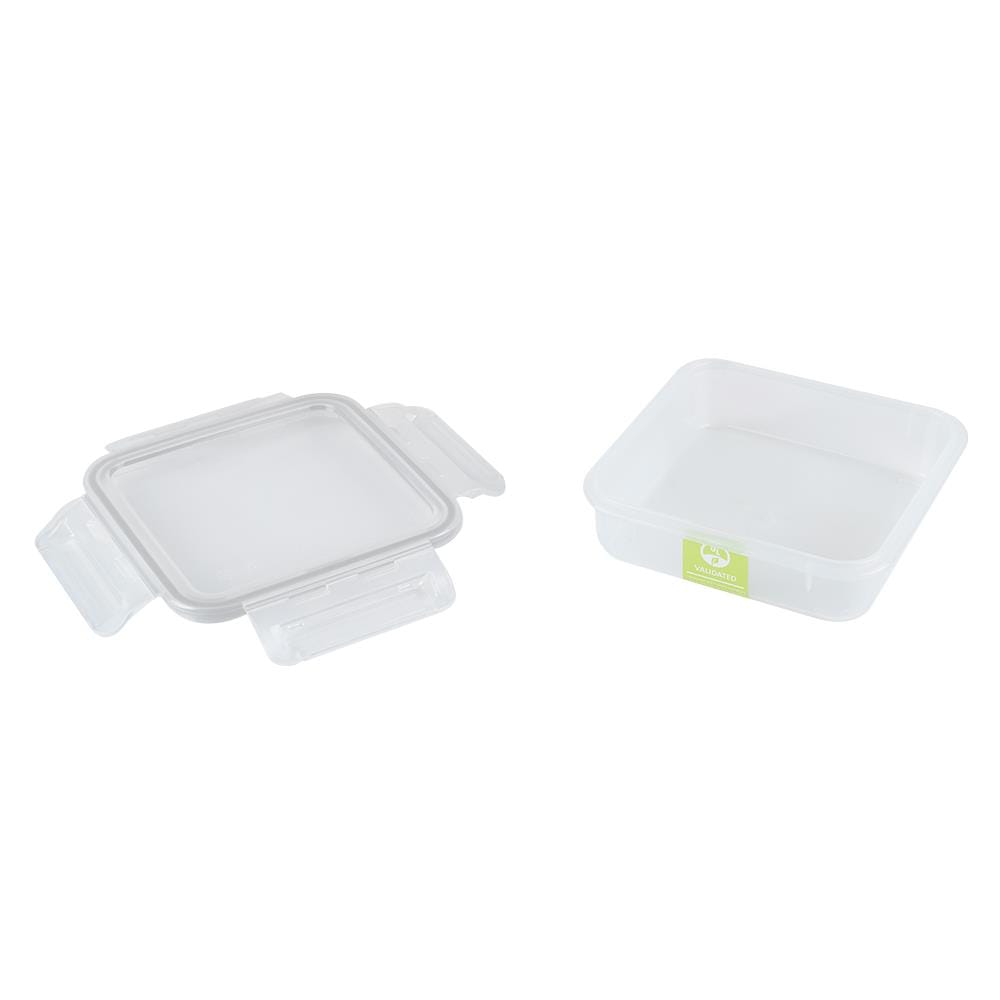 กล่องอาหาร CLIP PAC TOUCH 0.45 ลิตร สีขาวใส
