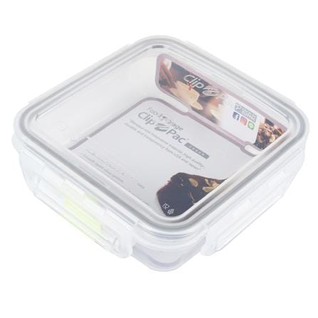 กล่องอาหาร CLIP PAC TOUCH 0.45 ลิตร สีขาวใส_0