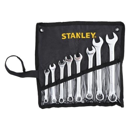 ชุดประแจแหวนข้างปากตาย STANLEY 8 ชิ้น