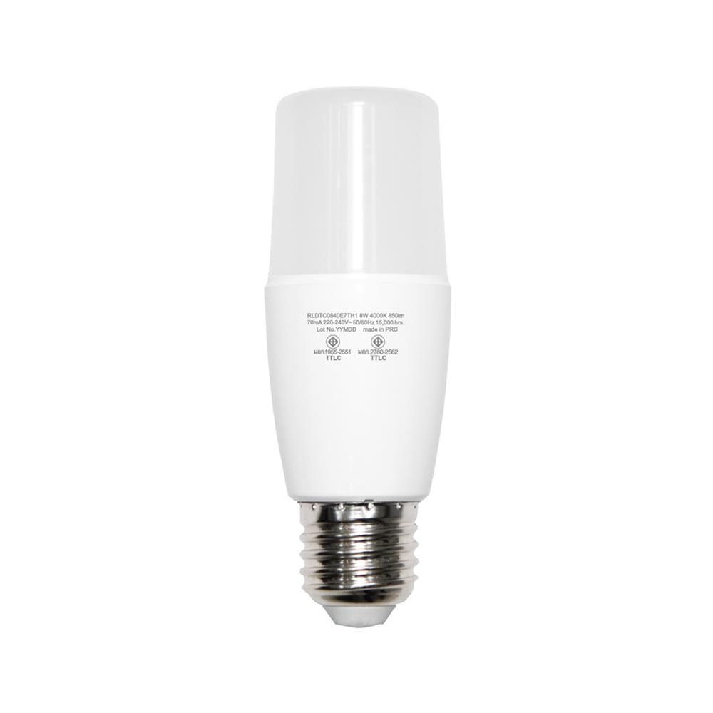 หลอด LED TOSHIBA STICK T7 8 วัตต์ COOL WHITE E27