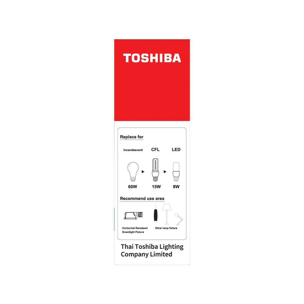 หลอด LED TOSHIBA STICK T7 8 วัตต์ COOL WHITE E27