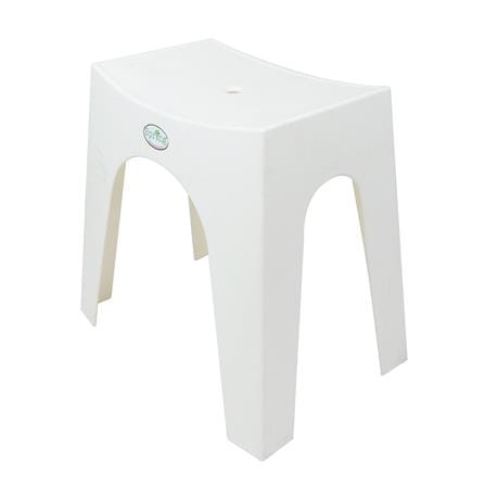 เก้าอี้พลาสติก SPRING MILAR CHAIR สีขาว_0