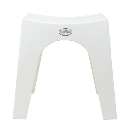 เก้าอี้พลาสติก SPRING MILAR CHAIR สีขาว_1