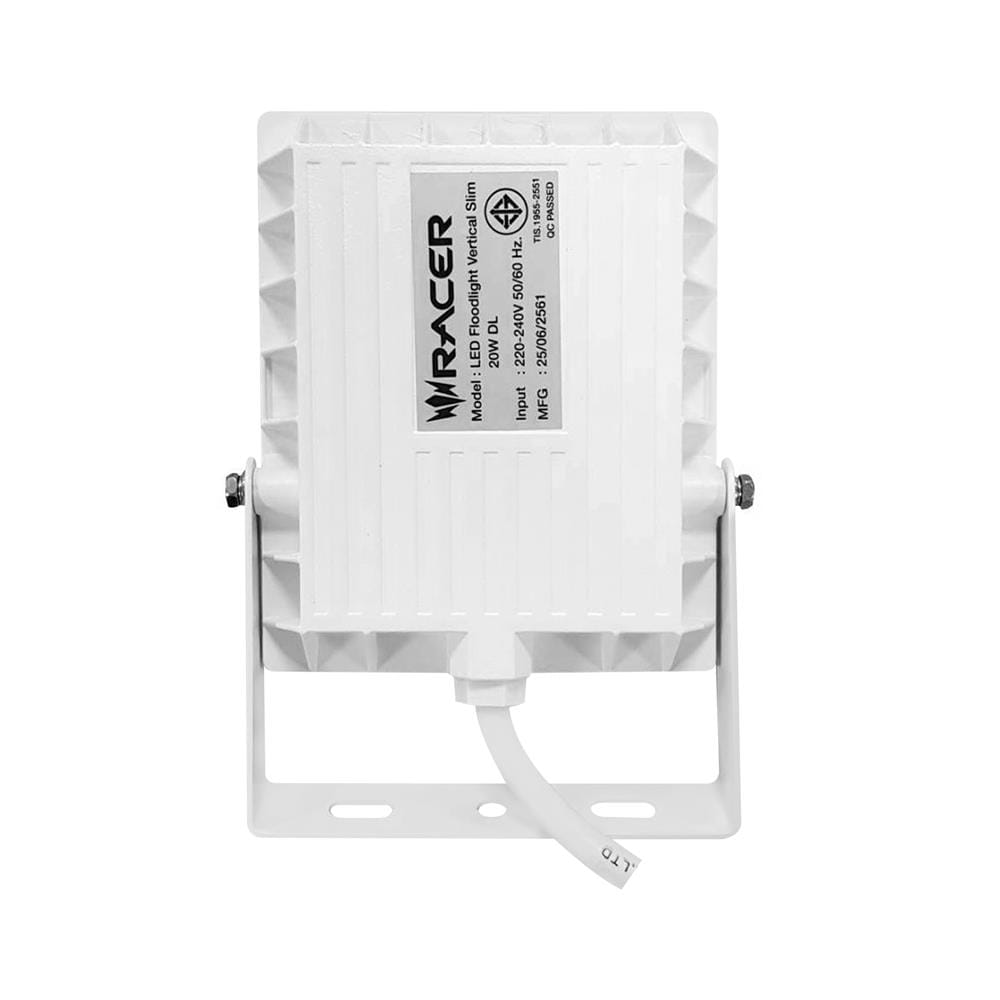 สปอตไลท์ภายนอก LED RACER FLOODLIGHT VERTICAL SQUARE 20 วัตต์ DAYLIGHT