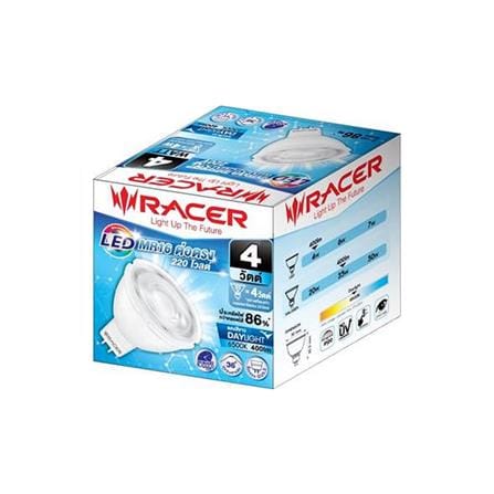หลอด LED RACER MR16 4 วัตต์ DAYLIGHT GU5.3_3