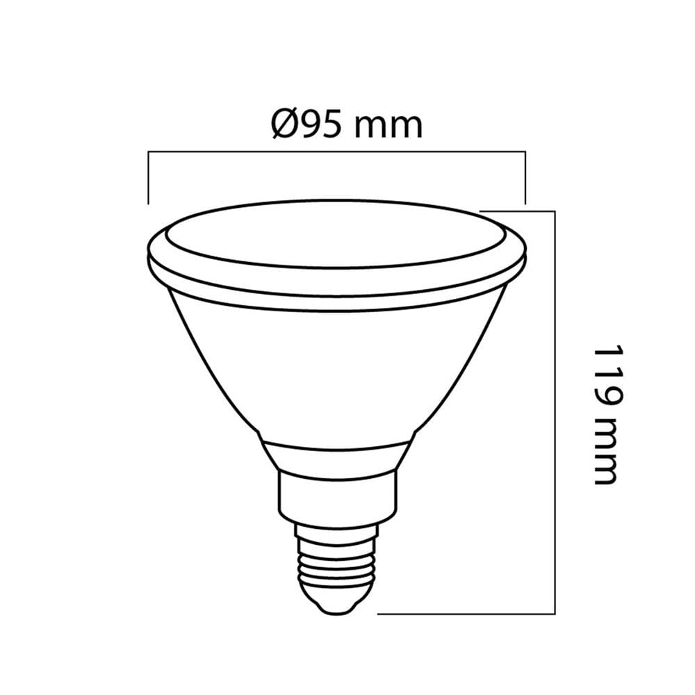 หลอดลิเนีย LED TOSHIBA ขั้ว E27 แสงเดย์ไลท์