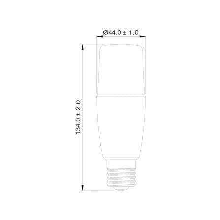 หลอด LED TOSHIBA STICK T7 11 วัตต์ COOL WHITE E27_6