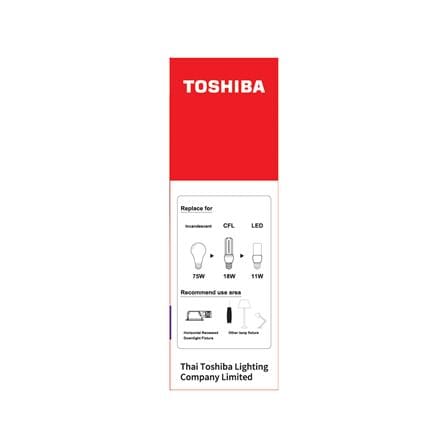 หลอด LED TOSHIBA STICK T7 11 วัตต์ DAYLIGHT E27_2