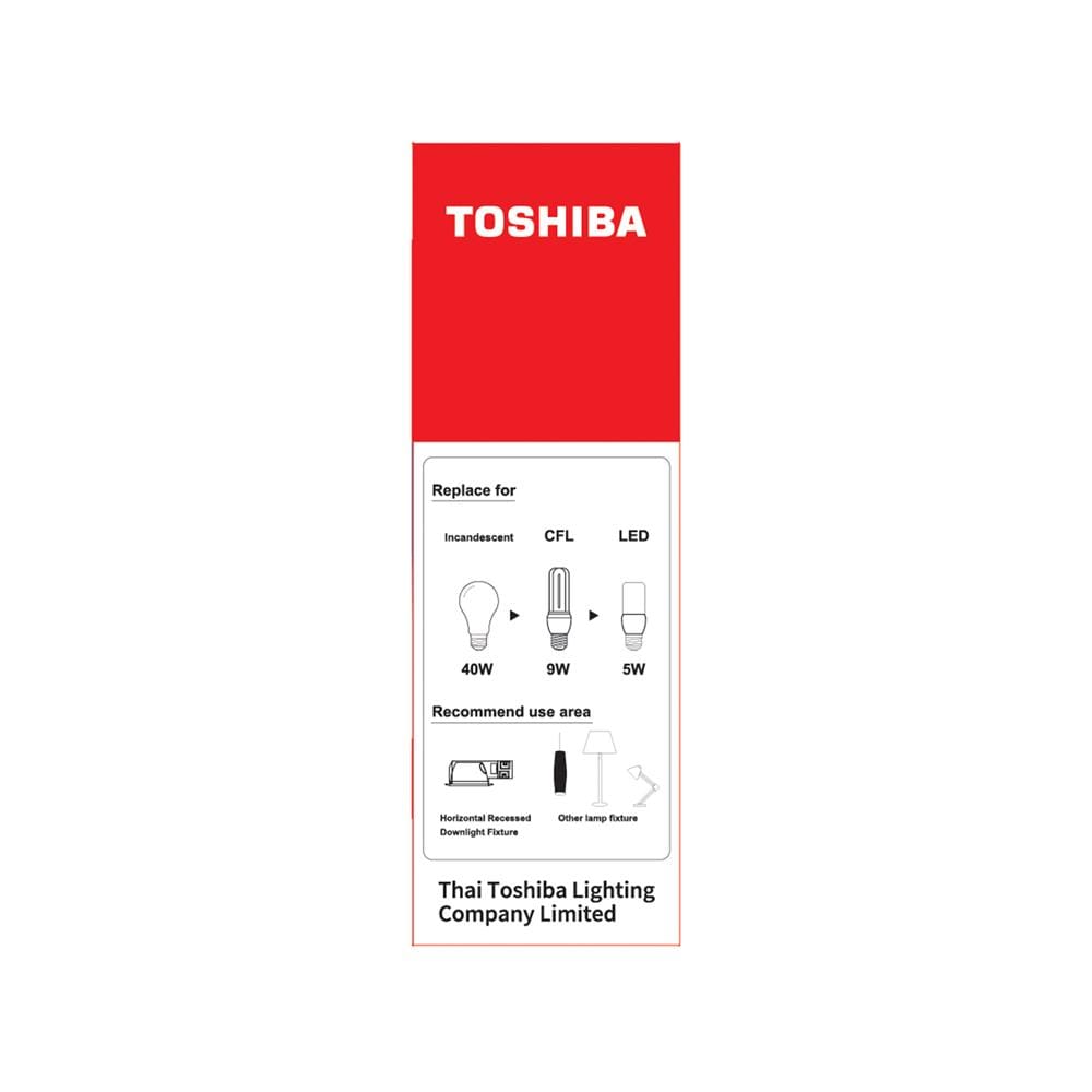หลอด LED TOSHIBA STICK T7 5 วัตต์ WARM WHITE E27
