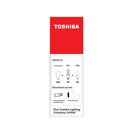 หลอด LED TOSHIBA STICK T7 5 วัตต์ DAYLIGHT E27_2