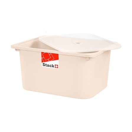 กล่องฝาปิด STACKO 2011B 43x33x22 ซม. สีเบจ_2