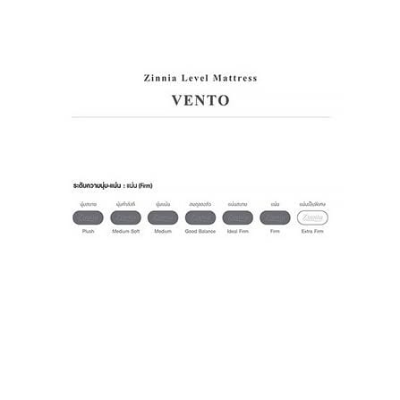 ที่นอนยางพารา 3.5 ฟุต ZINNIA รุ่น VENTO6IN_2