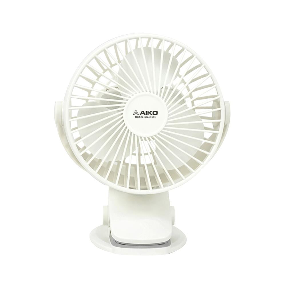 พัดลมพกพา 4 นิ้ว AIKO KN-L2855 สีขาว