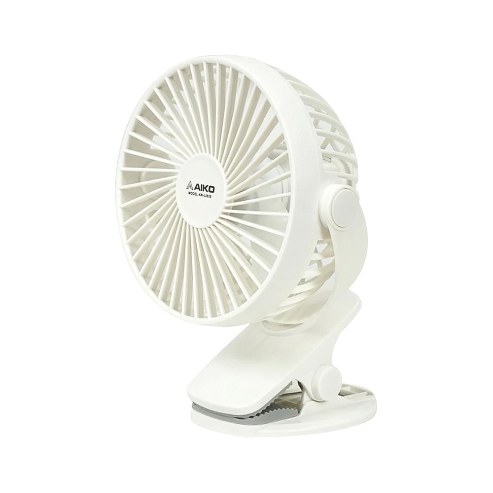 พัดลมพกพา 4 นิ้ว AIKO KN-L2855 สีขาว
