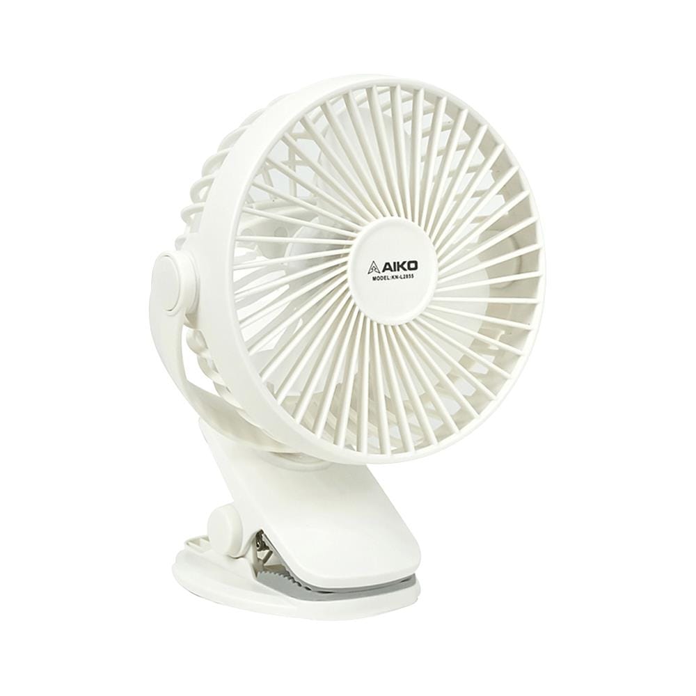 พัดลมพกพา 4 นิ้ว AIKO KN-L2855 สีขาว