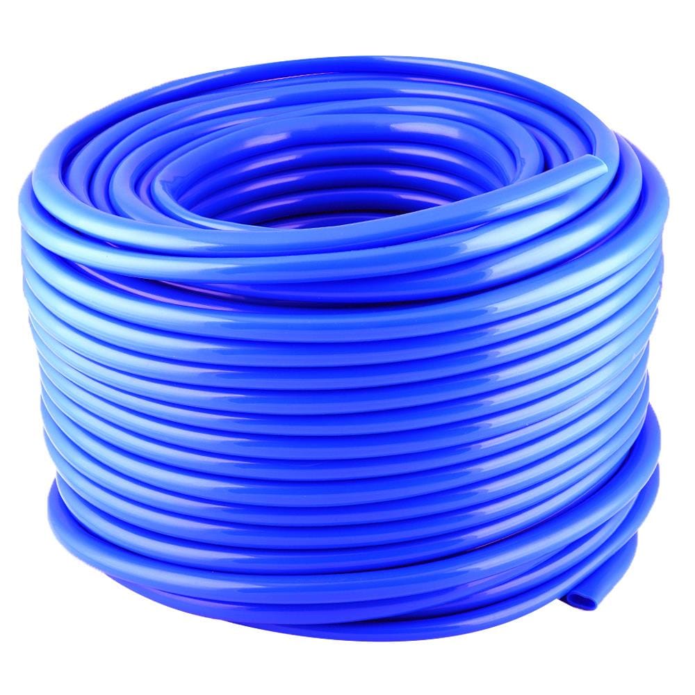 สายยางม้วน PVC SPRING 5/8 นิ้ว x 100 ม. สีน้ำเงิน