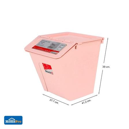 กล่องเก็บของ STACKO PARROT NEST 27 ลิตร สีชมพู_6