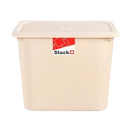 กล่องฝาปิด STACKO 2011C 43x33x34 ซม. สีเบจ_1