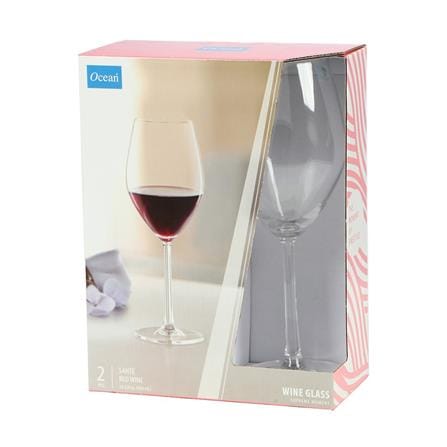 แก้วก้าน 420ml OCEAN GLASS SANTE แพ็ค 2 ใบ_2