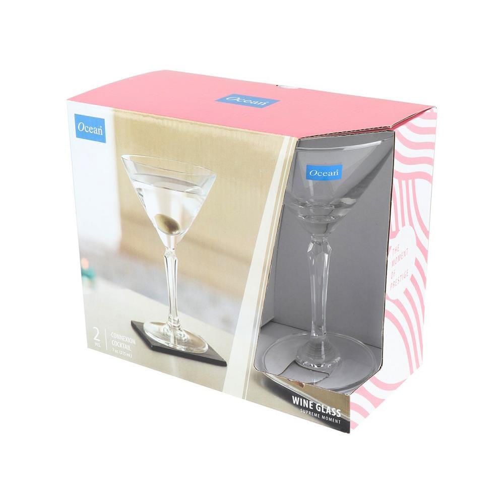 แก้วก้าน 215ml OCEAN GLASS CONNEXION แพ็ค 2 ใบ
