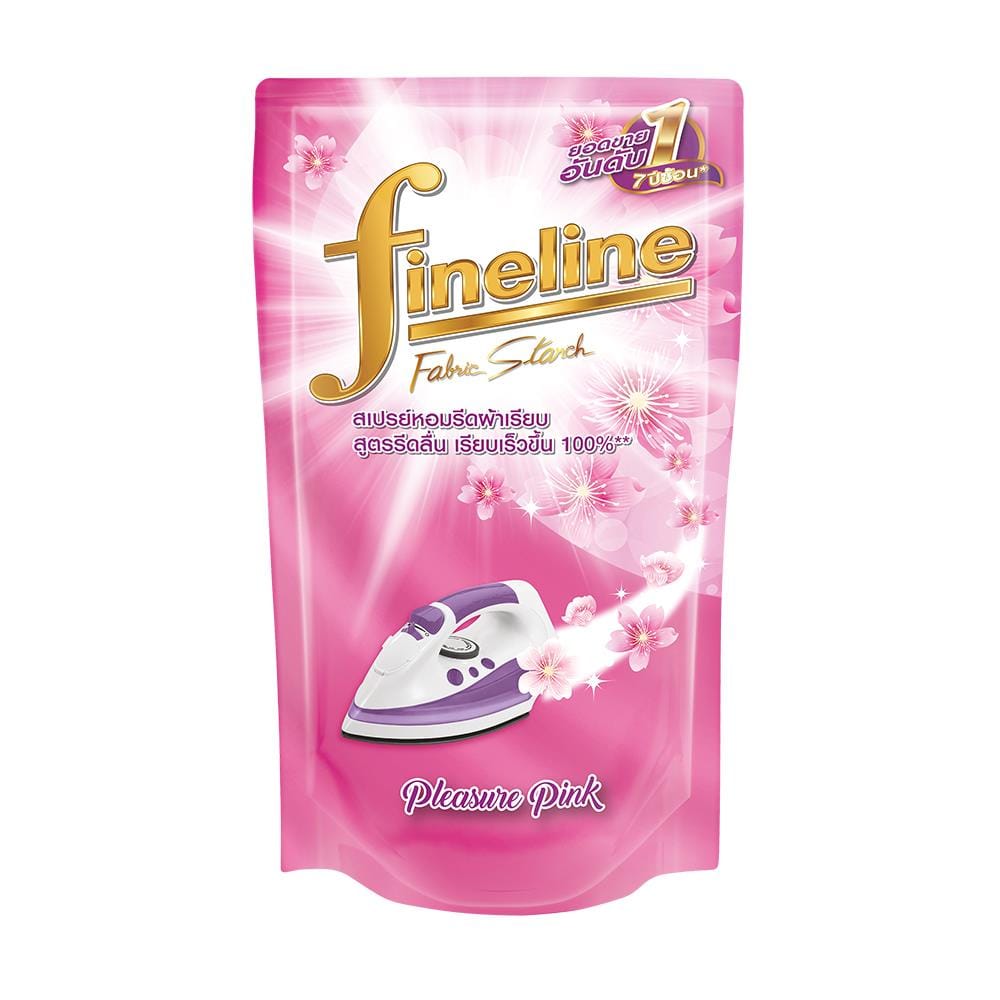 รีฟิลน้ำยารีดผ้า FINELINE 800ml แพ็ก3 PRESSER PINK