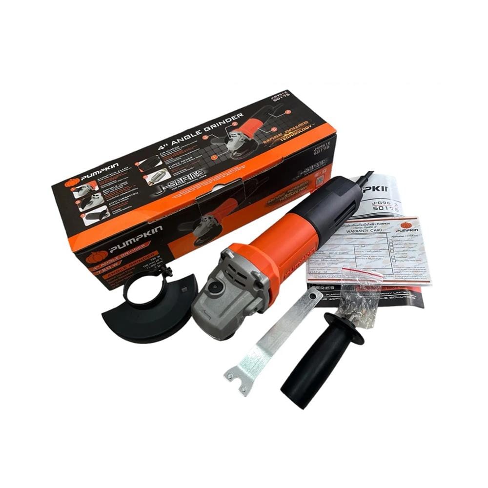 เครื่องเจียร 4 นิ้ว PUMPKIN 50175 J-G9612 720 วัตต์
