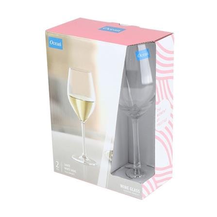 แก้วก้าน 340ml OCEAN GLASS SANTE แพ็ค 2 ใบ_2