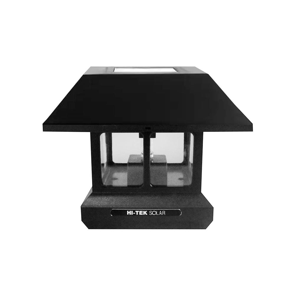 ไฟหัวเสา SOLAR HI-TEK HFSP03189B สีดำ