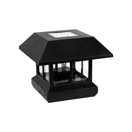 ไฟหัวเสา SOLAR HI-TEK HFSP03189B สีดำ_1