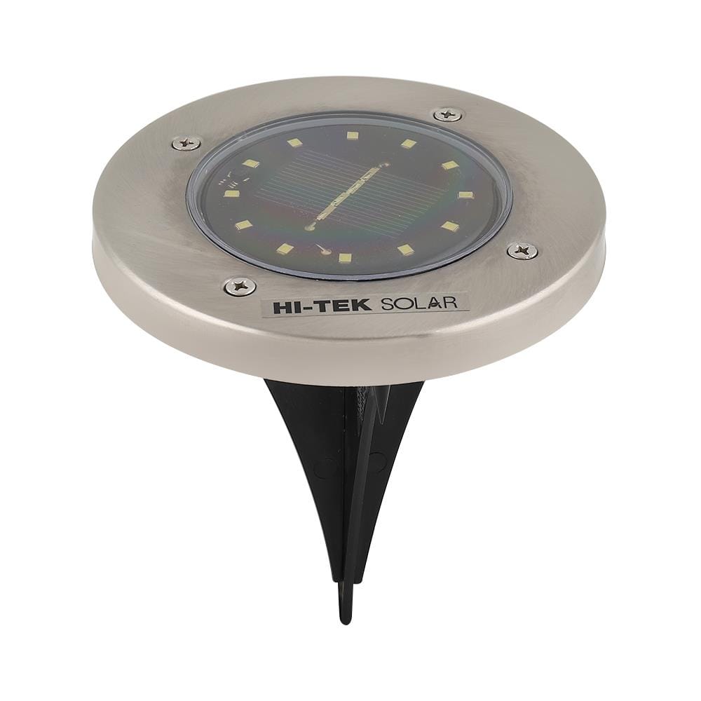 ไฟปักดิน SOLAR HI-TEK HFSI01002S สีเงิน