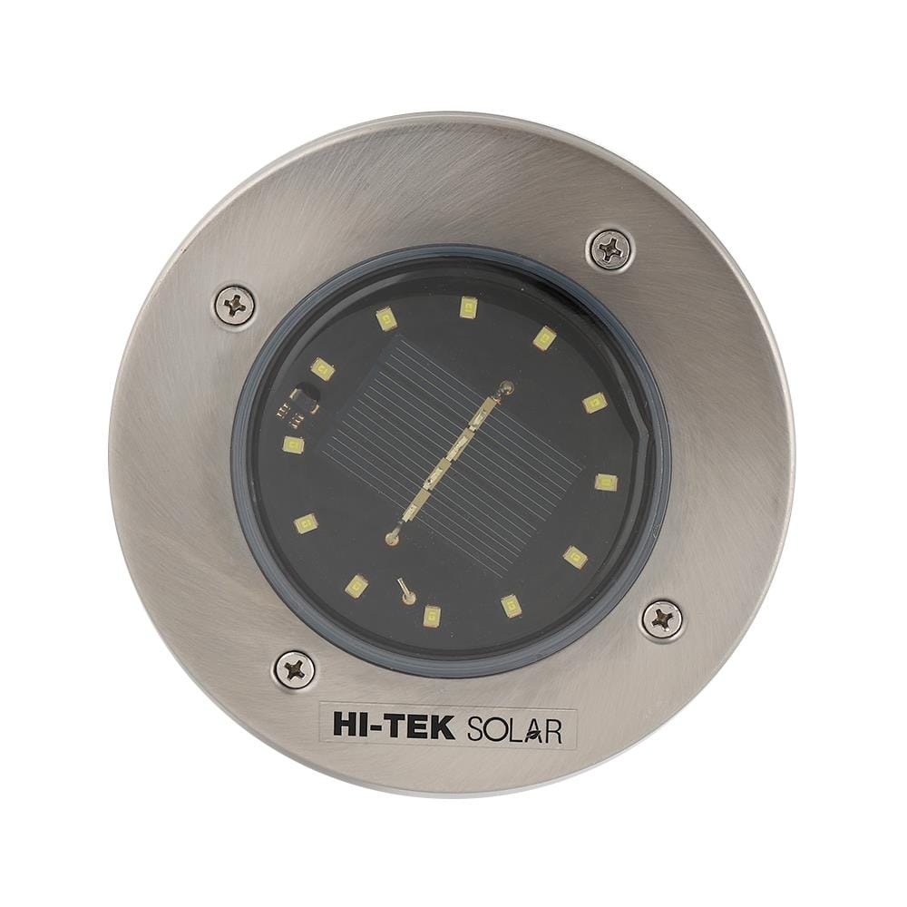 ไฟปักดิน SOLAR HI-TEK HFSI01002S สีเงิน