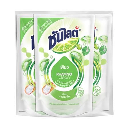 น้ำยาล้างจาน SUNLIGHT PLUS PURE 450 มล. แพ็ก 3 ชิ้น
