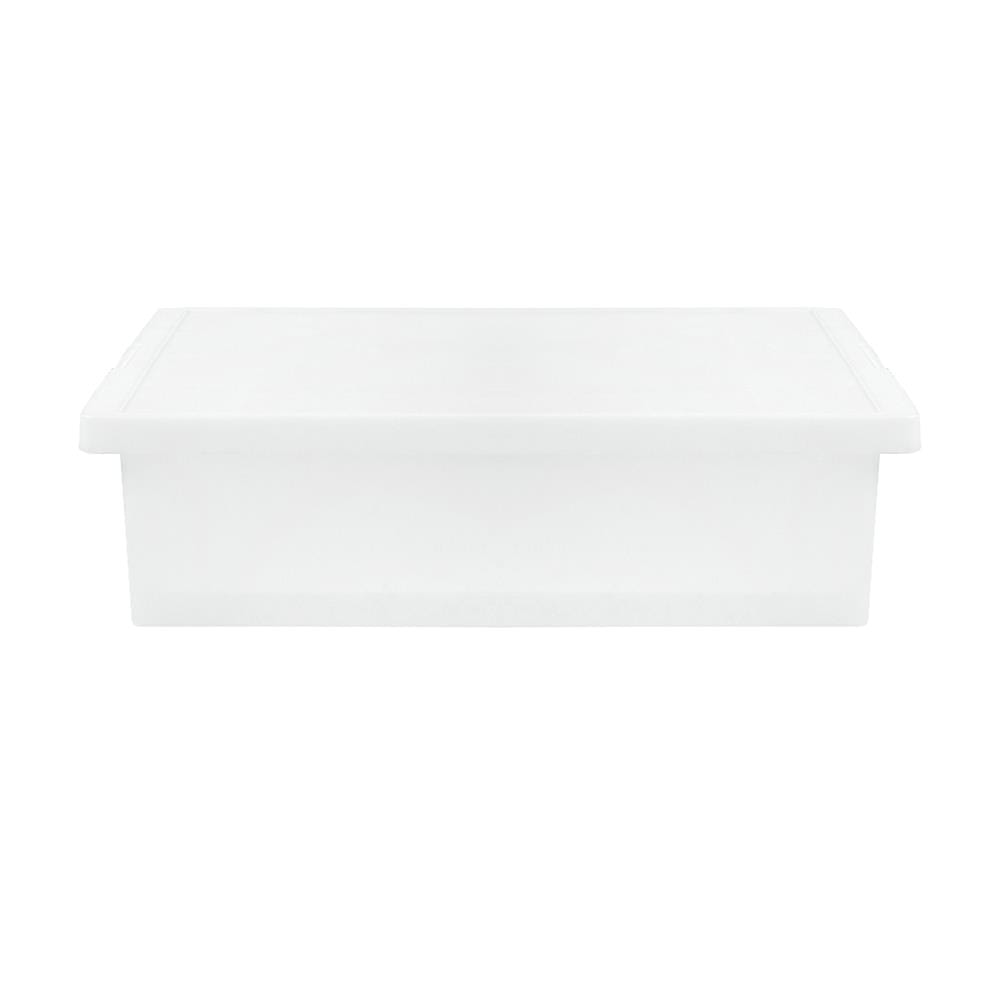 กล่องซ้อนได้ มีฝา STACKO 5224 28 ลิตร 40.9x59x16.6 ซม. สีขาว