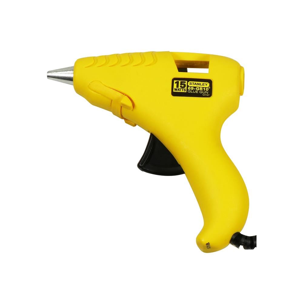 ปืนยิงกาว STANLEY 69-GR10C 15 วัตต์ สีเหลือง