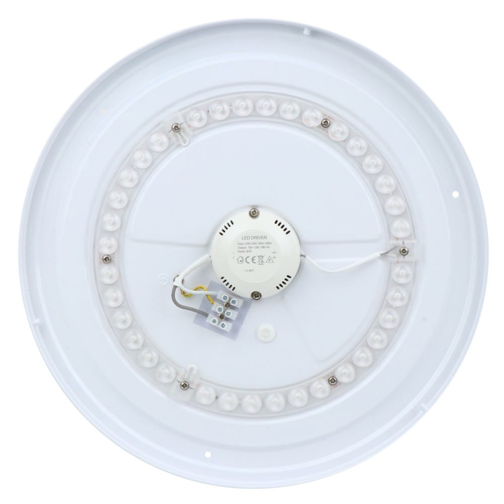 ไฟเพดาน LED CARINI TRY SS36 HEHUA 15 นิ้ว 36 วัตต์ DAYLIGHT สีขาว