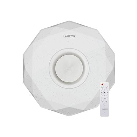 ไฟเพดาน LED LAMPTAN SMART GALACTIC 16 นิ้ว 24 วัตต์ DAYLIGHT/COOL WHITE/WARM WHITE สีขาว_0