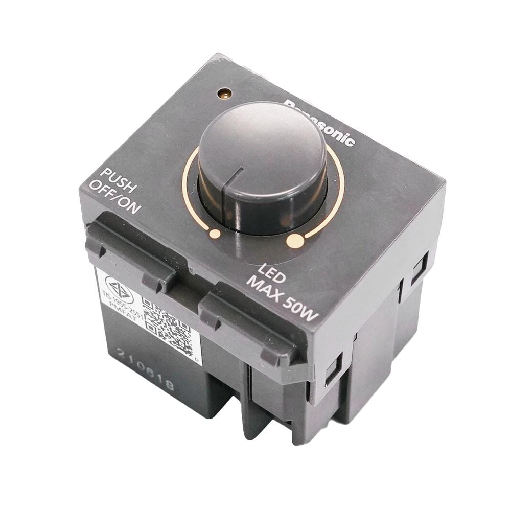 สวิตช์หรี่ไฟ LED PANASONIC WEG57912 H 50 วัตต์ สีเทา